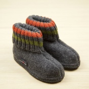 Boiled Wool Children\'s Slippers