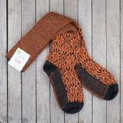 Adult\'s Knee Socks in Organic Wool