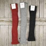 Adult's Extra Thick Legwarmers in Organic Wool