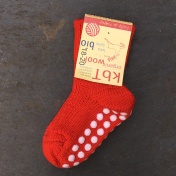 Children\'s Non-slip Grippy Socks in Pure Wool