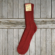Adult\'s Organic Wool Short Walking Socks with Terry Sole