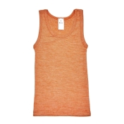 Children\'s Sleeveless Vest in Organic Cotton, Wool and Silk