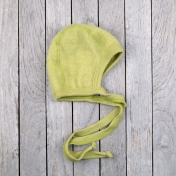 Soft Bonnet in Brushed Merino Wool Terry