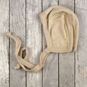 Organic Wool and Silk Bonnet