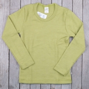 Organic Wool and Silk Long-Sleeved Shirt