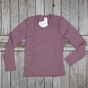 Organic Wool and Silk Long-Sleeved Shirt