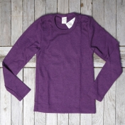Organic Wool and Silk Long-Sleeved Shirt