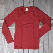 Organic Wool and Silk Long-Sleeved Shirt