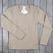 Organic Wool and Silk Long-Sleeved Shirt