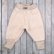 Stretchy Pants in Organic Brushed Wool Terry