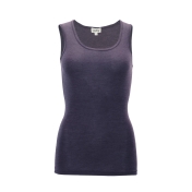 Women\'s Sleeveless Vest in Organic Wool and Cotton