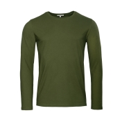 Men\'s Long-Sleeved Shirt in Organic Cotton