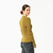 Women's Unara Ribbed Cardigan in Organic Cotton