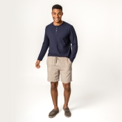 Men\'s Bermuda Shorts in 100% Linen