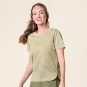 Women\'s Telsa T-Shirt in 100% Linen