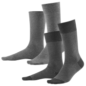 2-Pack Adult\'s Socks in Organic Cotton with Elastane
