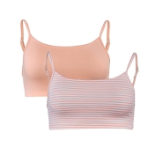 2-Pack Women\'s Bustier in Organic Cotton