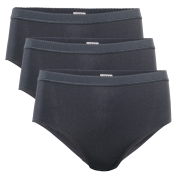 3-Pack of Women\'s Polly Briefs in Organic Cotton with Elastane