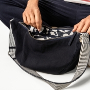 Antibes Shoulder Bag in Organic Cotton