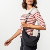 Antibes Shoulder Bag in Organic Cotton Antibes Shoulder Bag in Organic Cotton