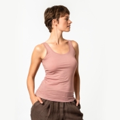 Women\'s Apini Lightweight Sleeveless Vest in Organic Cotton