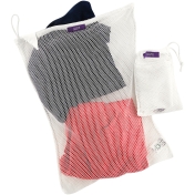 2-Pack of Organic Cotton Laundry Bags