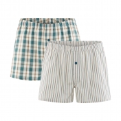 2-Pack Men\'s Organic Cotton Boxer Shorts