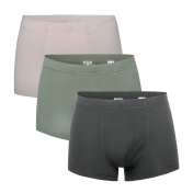 3-Pack of Men\'s Boxer Trunks in Organic Cotton with Elastane