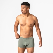 3-Pack of Men's Boxer Trunks in Organic Cotton with Elastane