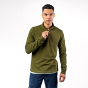 Men\'s Quarter Zip Pullover in Organic Cotton