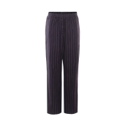 Women\'s Scarabea Pinstripe Sleep Trousers in Organic Cotton