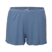 Women\'s Rosaria Pointelle Pyjama Shorts in Organic Cotton