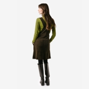 Women\'s Sonea Pinafore Dress in Organic Cotton Corduroy