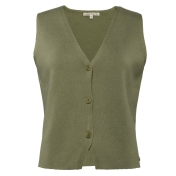 Women\'s Thao Waistcoat in Fine Knit Organic Cotton
