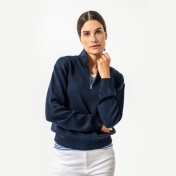 Women's Auri Troyer Jumper in Organic Cotton