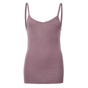 Women\'s 100% Organic Cotton Spaghetti Strap Top