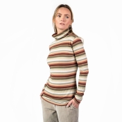 Women's Nia Turtleneck Top in Organic Cotton