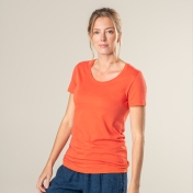 Women\'s Short-Sleeved T-Shirt in Organic Cotton