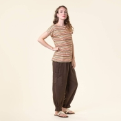 Women\'s Tinette Slouchy Cargo Trousers in Tencel