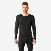 Men's Long-Sleeved Organic Wool & Cotton Shirt