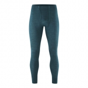 Men\'s Organic Wool & Silk Long Johns with Fly