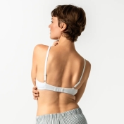 Women\'s Triangle Bra in Soft Organic Cotton