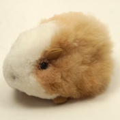 Soft Guinea Pig Toy Handmade in 100% Baby Alpaca