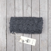Twisted Thick Knit Belize Headband in 100% Baby Alpaca