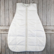Sleeveless Organic Cotton Sleeping Bag with Baby Alpaca Filling
