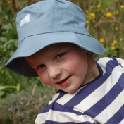 Bucket Hat with Drawstring in Organic Cotton (Fisherman\'s)
