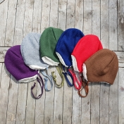 Children\'s Jonas Hat In Organic Boiled Merino Wool