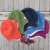Children's Jack Hat in Organic Merino Wool Fleece