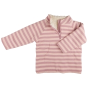 Organic Cotton Fleece Lined Breton Top