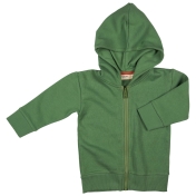 Zip Hoody in Soft Organic Cotton